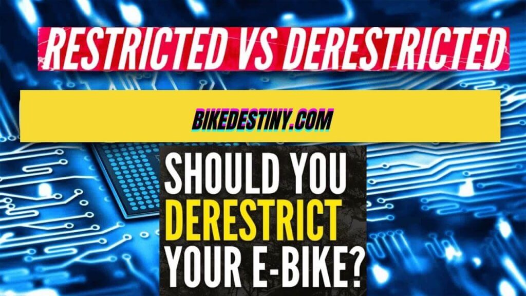 What is Derestricting an Electric Bike