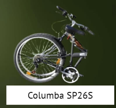 Columba SP26S folding bike