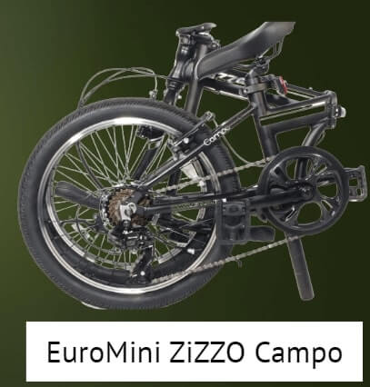 EuroMini ZiZZO Campo folding bike