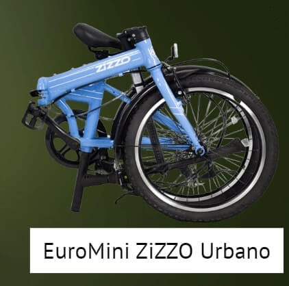 EuroMini ZiZZO Urbano folding bike