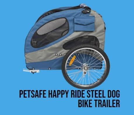 PetSafe Happy Ride Steel Dog Bike Trailer