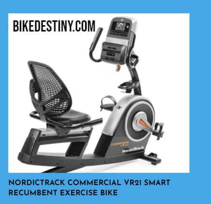NordicTrack Commercial VR21 Smart Recumbent Exercise Bike