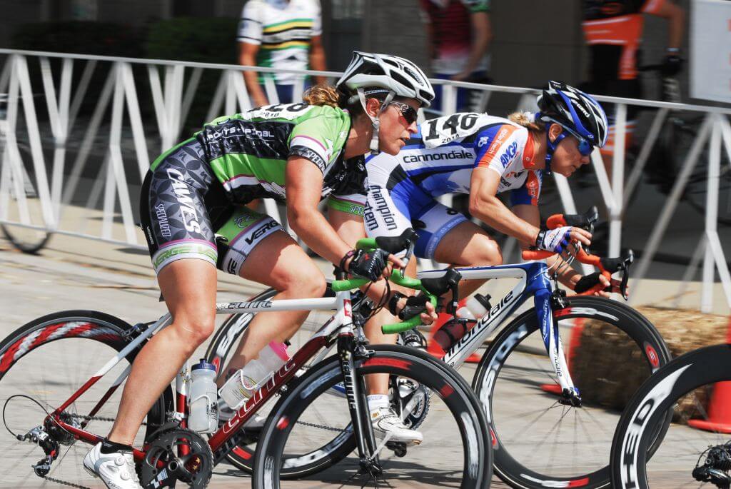 female cyclists