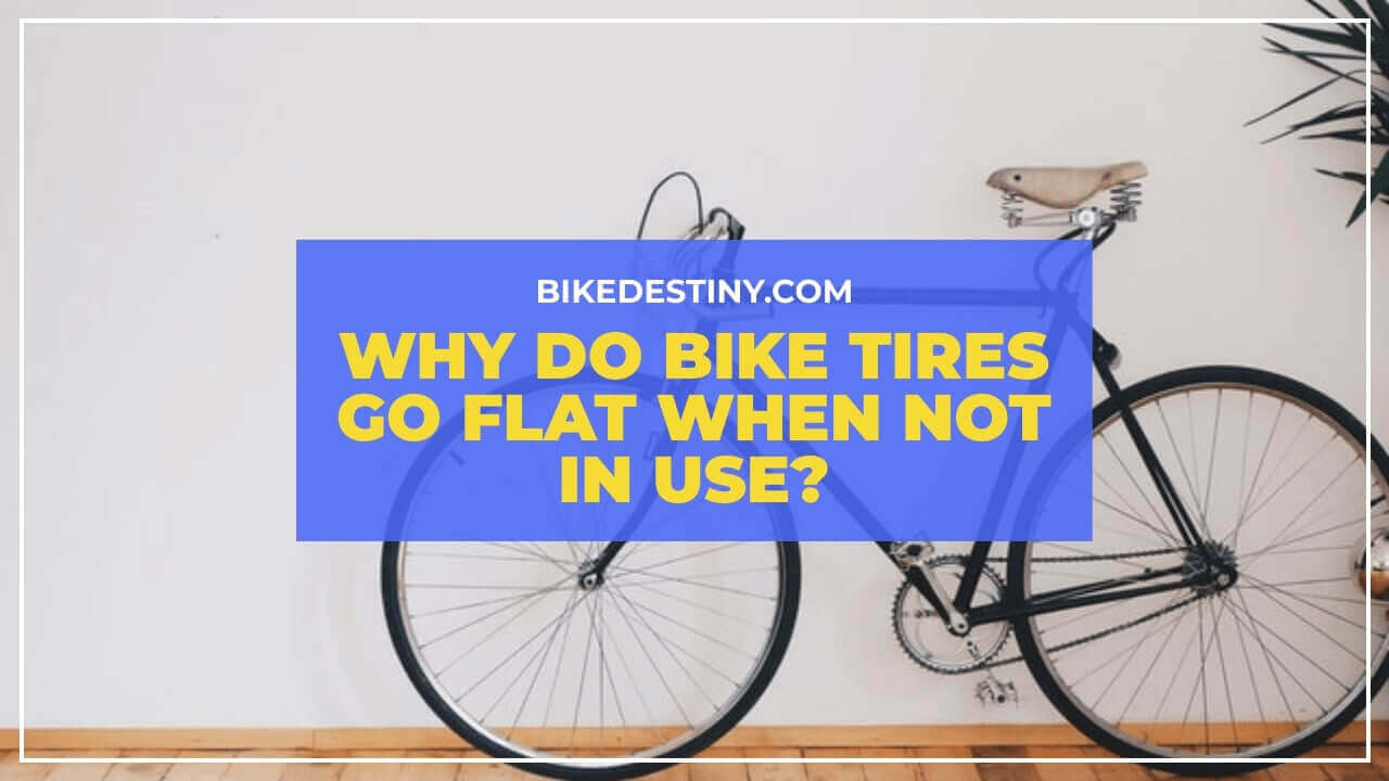 Why do Bike Tires go Flat when not in use?